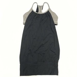 Lululemon Athletica 6‎ No Limits Tank Black Beige
